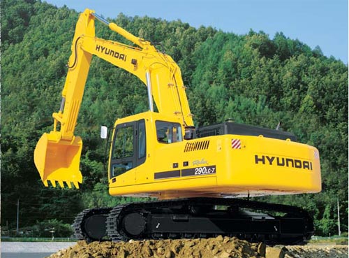гусеничный экскаватор R290LC-7