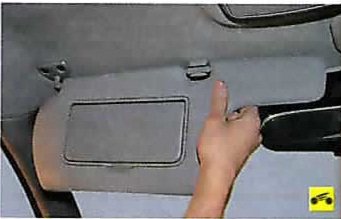 Nissan Almera Classic. ПРОТИВОСОЛНЕЧНЫЕ КОЗЫРЬКИ