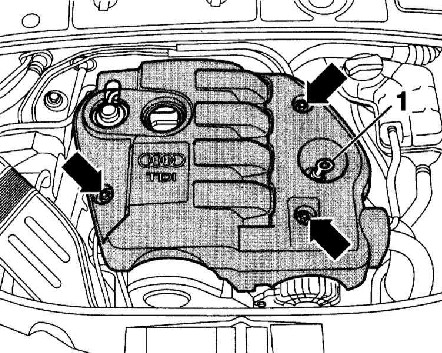 3.6.2 ������ � ��������� ��������� �����, ��������� 1.9 � (AVB, AWX, AVF) Audi A4