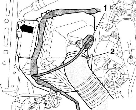 5.1.6 Снятие и установка воздушного фильтра Audi A4