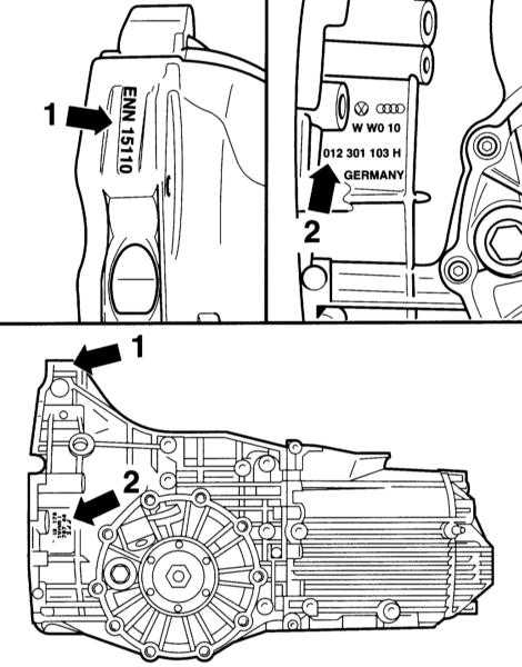 1.3 Идентификационные номера автомобиля Audi A4