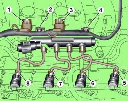 6.8 Правая крышка головки блока цилиндров Ауди A8