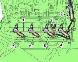 6.8 Правая крышка головки блока цилиндров Ауди A8