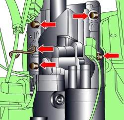 20.3 Рулевая колонка Ауди A8