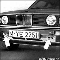 1.32 Правила буксирования БМВ 3 (E30)