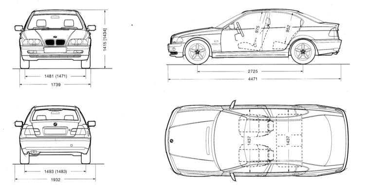 2.0 Органы управления и приемы эксплуатации БМВ 3 (E46)