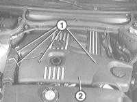 4.1.4 Снятие и установка впускного трубопровода БМВ 3 (E46)
