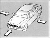 2.4 Системы безопасности БМВ 5 (E39)