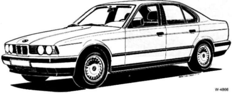 19.0 Кузов БМВ 5 (E34)