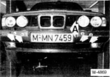 19.2.3 Установка переднего бампера БМВ 5 (E34)