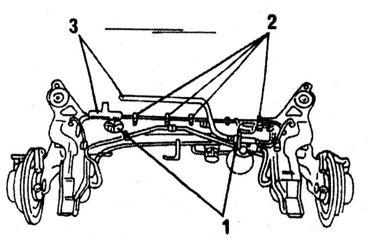 13.12 Снятие и установка сборки заднего моста Citroen Xantia