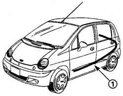 10.10.3 ������ � ��������� ��������� ������ ����� ������ Daewoo Matiz 1997+