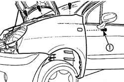 10.9.3 ������ � ��������� ��������� �������� ����� ������ Daewoo Matiz 1997+