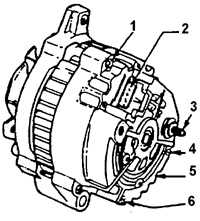 7.16 Ремонт генератора CS-130 Daewoo Nexia 1994+