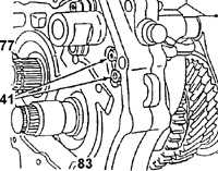 11.15 Разборка коробки передач и главной передачи Daewoo Nexia 1994+