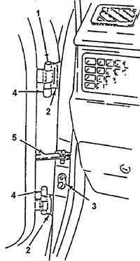 19.30 Демонтаж и монтаж передних и задних дверей Daewoo Nexia 1994+