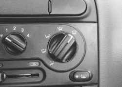 1.5 Отопление (кондиционирование) и вентиляция салона Daewoo Lanos 1997+