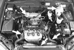 3.10.2 Проверка системы охлаждения Daewoo Lanos 1997+
