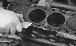 5.7.3 Замена прокладки головки блока цилиндров Daewoo Lanos 1997+