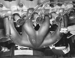 5.7.9 Замена прокладки выпускного коллектора Daewoo Lanos 1997+