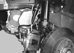 7.1.4 Снятие и установка амортизаторной стойки Daewoo Lanos 1997+
