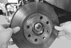 9.9.4 Замена тормозного диска Daewoo Lanos 1997+