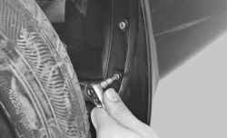 11.5 Снятие и установка брызговиков колес и подкрылков Daewoo Lanos 1997+