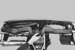 11.16.3 Снятие, разборка и установка панели приборов Daewoo Lanos 1997+
