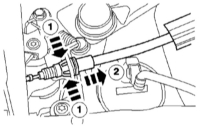 12.14 Демонтаж и монтаж задней амортизационной стойки Ford Mondeo 2000-2007