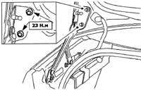 16.11 Регулировка крышки багажника Ford Mondeo 2000-2007