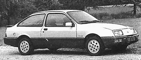 3.1.3 Изменения в конструкции автомобиля с 1984 до 1986 гг. Форд Сиерра