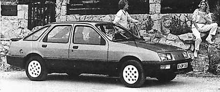 3.1.3 Изменения в конструкции автомобиля с 1984 до 1986 гг. Форд Сиерра