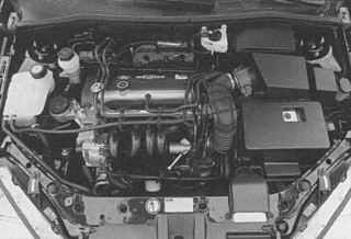 1.10.4 Двигатель 1,6 л 16 V Zetec-SE рабочим объемом 1596 см3 и мощностью 74 кВт (100 л.с.) Ford Focus