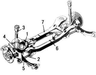 12.0 Задняя подвеска Ford Focus
