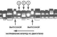 3.2.10 Снятие, проверка состояния и установка распределительных валов Хонда Аккорд 1998