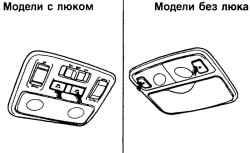 1.6.3 Лампы освещения передней части салона Хендай Матрикс