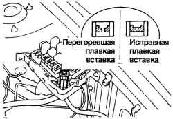 1.7.19 Проверка и замена плавких предохранителей Хендай Матрикс