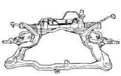 3.3.15 Снятие и установка автоматической коробки передач (A4AF3) Хендай Матрикс