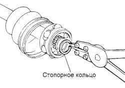 3.4.3 Вал привода переднего колеса (ШРУС с компенсатором длины (DOJ) и ШРУС «Бирфильда BJ») Хендай Матрикс