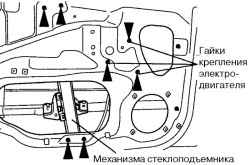 8.2.6 Снятие и установка передней двери Хендай Матрикс