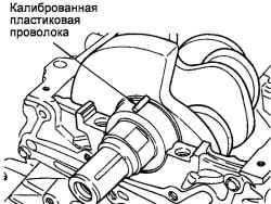 2.6.9 Разборка, проверка и сборка коленчатого вала Хендай Санта Фе