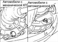 2.2.20 Снятие и установка двигателя и коробки передач Хендай Акцент
