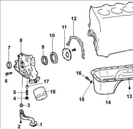 3.8 Масляный насос двигателя DOHC Хендай Акцент