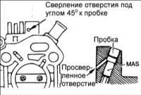 6.17 Частота вращения холостого ходаи регулировка топливной смеси Хендай Акцент