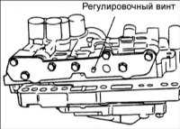 9.2.11 Регулировка давления в магистрали Хендай Акцент