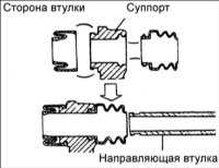 13.13 Суппорт переднего тормоза Хендай Акцент