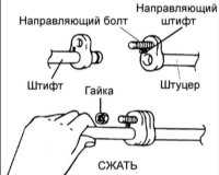 15.4 Соединение элементов системы кондиционирования воздуха Хендай Акцент