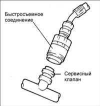 15.6 Установка манометров для измерения давления Хендай Акцент
