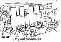 8.2 Снятие и установка катушек зажигания Хендай Элантра