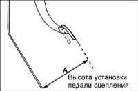 10.2 Регулировка педали сцепления Хендай Элантра